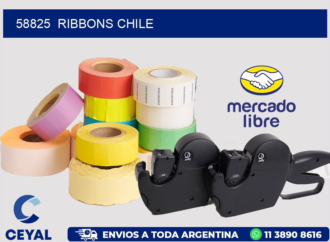58825  RIBBONS CHILE