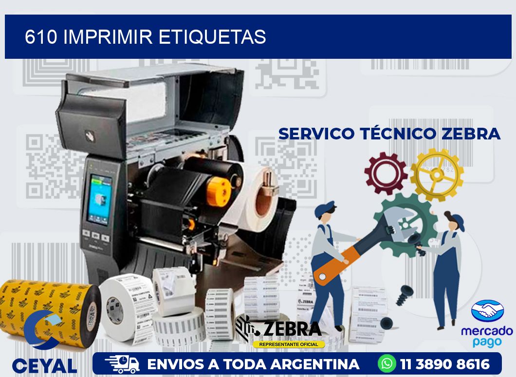 610 IMPRIMIR ETIQUETAS