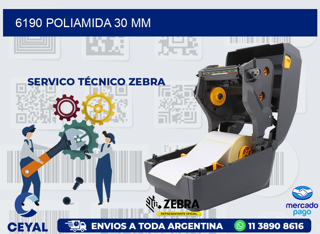 6190 POLIAMIDA 30 MM