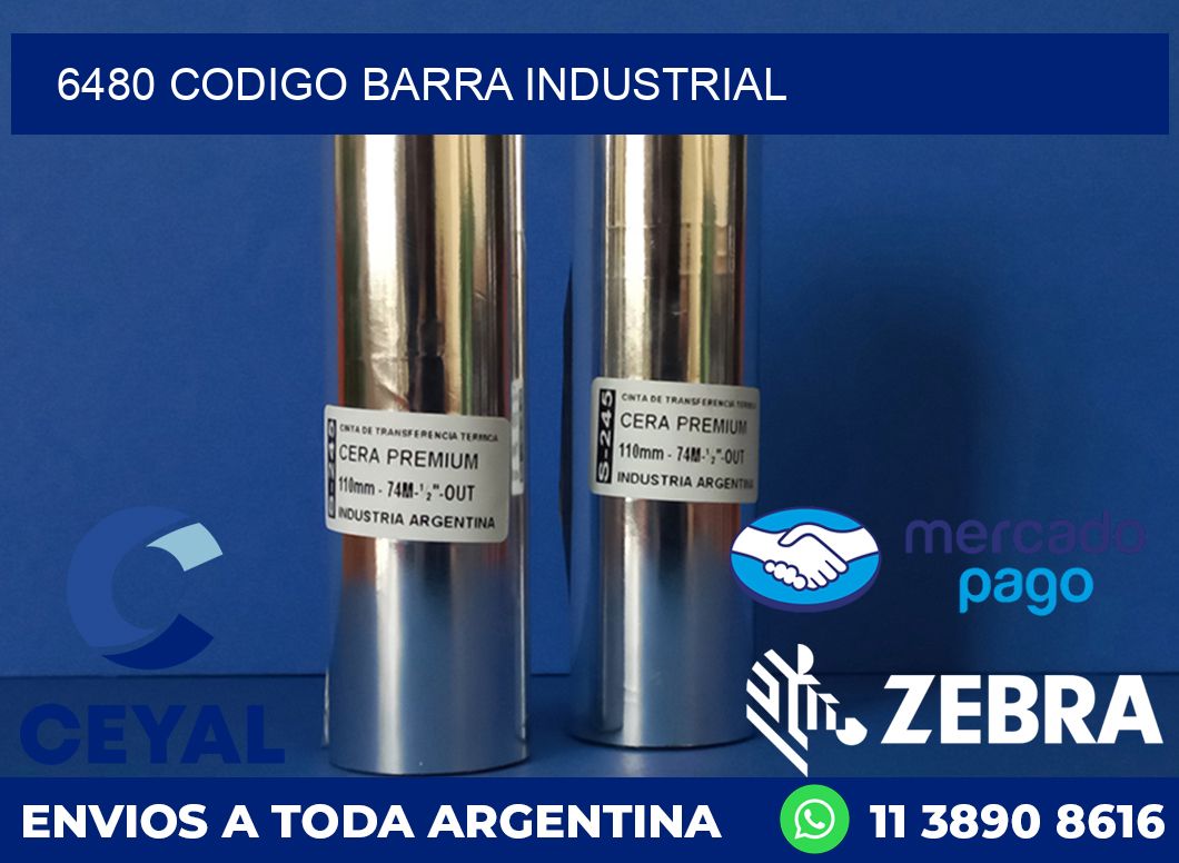 6480 CODIGO BARRA INDUSTRIAL