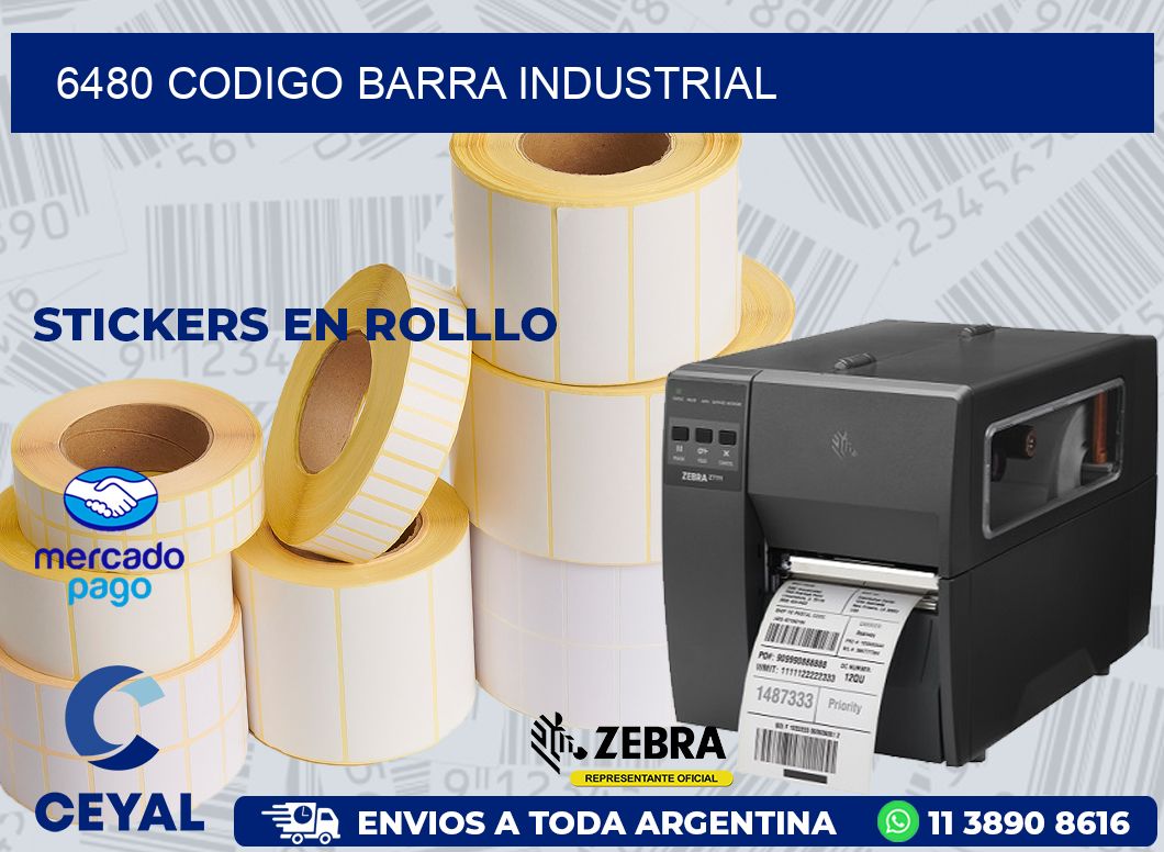 6480 CODIGO BARRA INDUSTRIAL