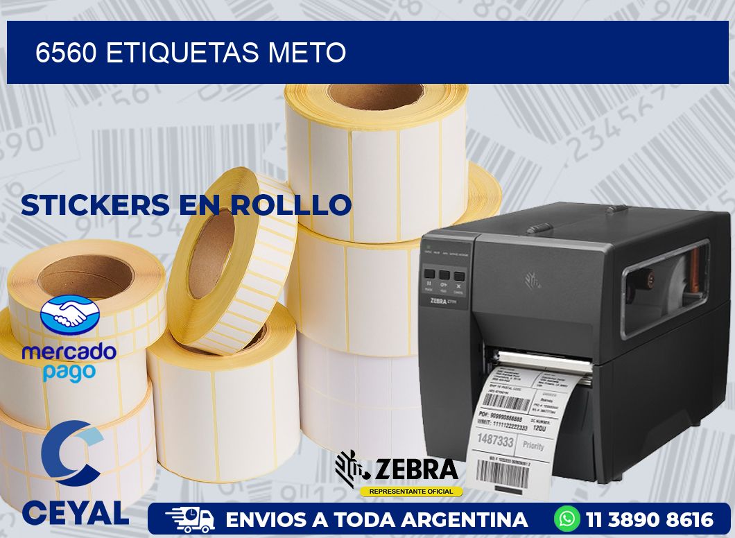6560 ETIQUETAS METO