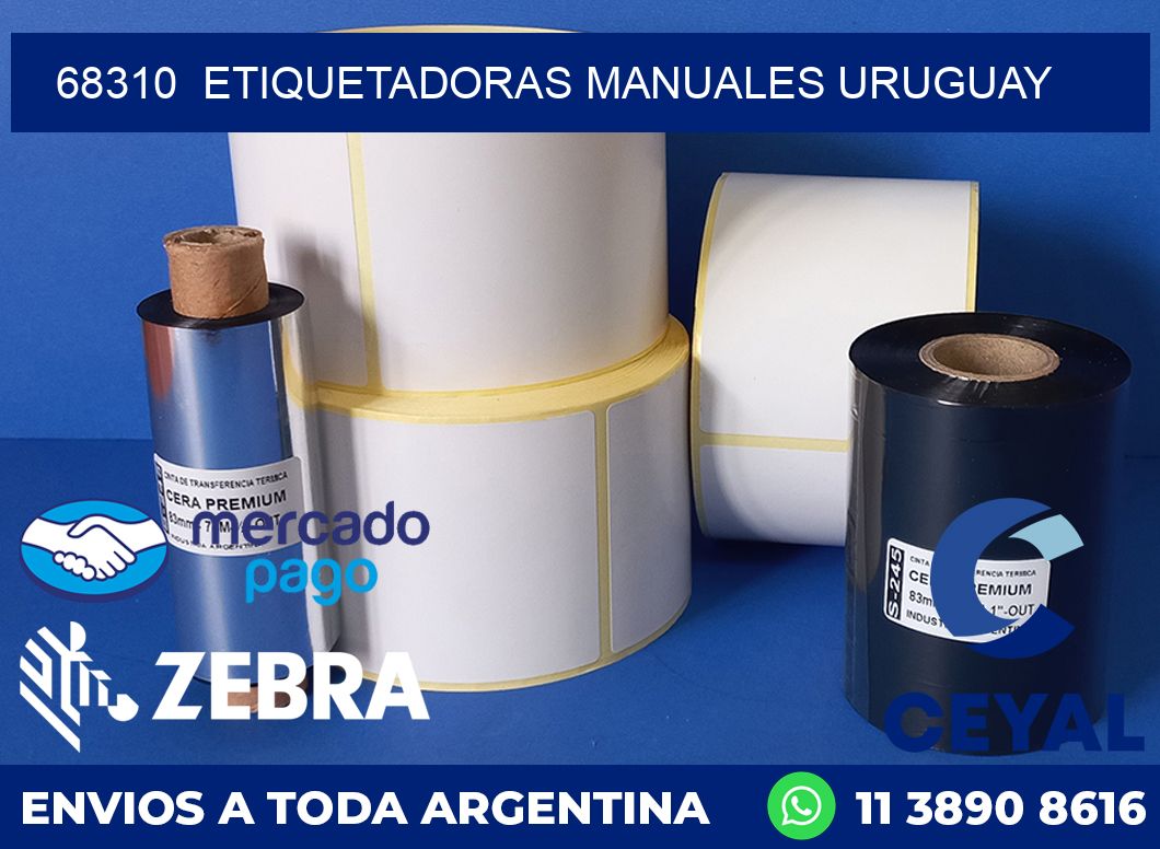 68310  ETIQUETADORAS MANUALES URUGUAY