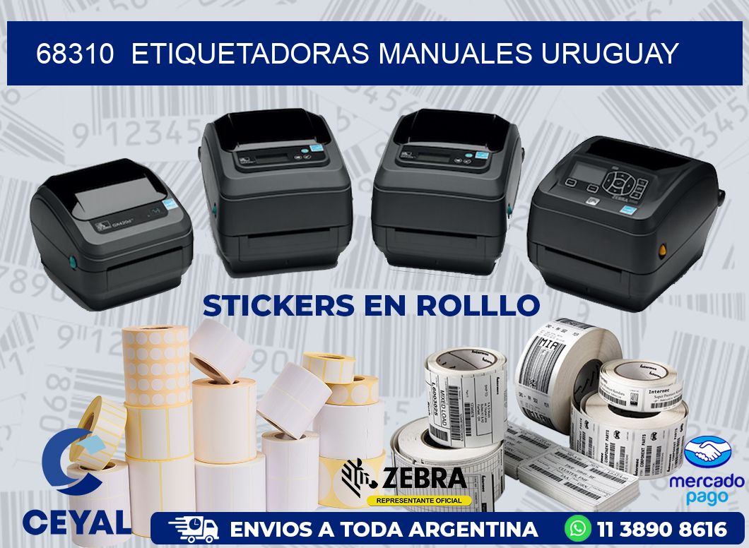 68310  ETIQUETADORAS MANUALES URUGUAY