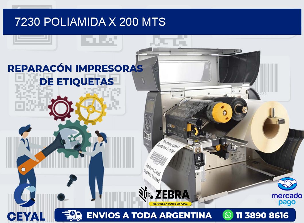7230 POLIAMIDA X 200 MTS