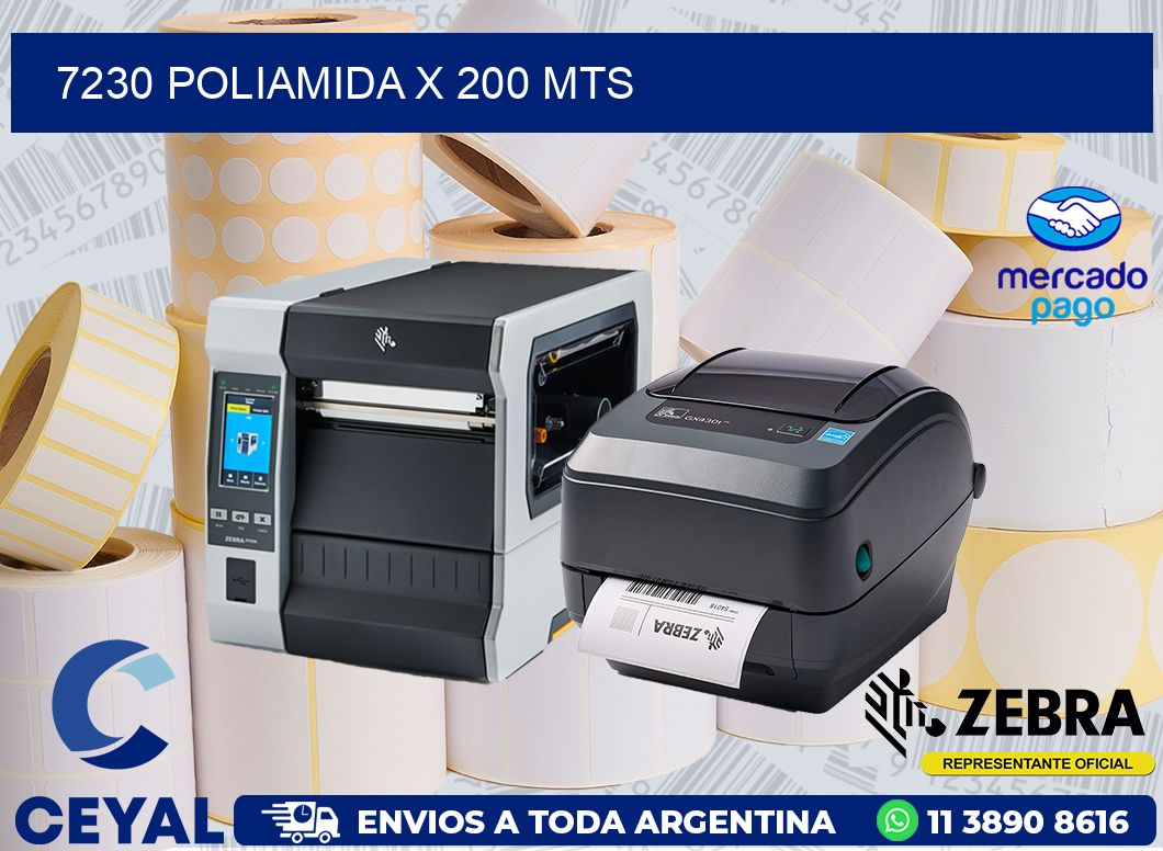 7230 POLIAMIDA X 200 MTS