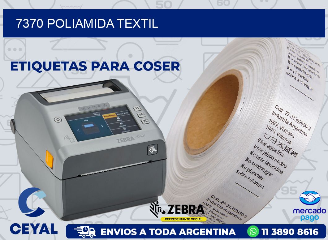 7370 POLIAMIDA TEXTIL