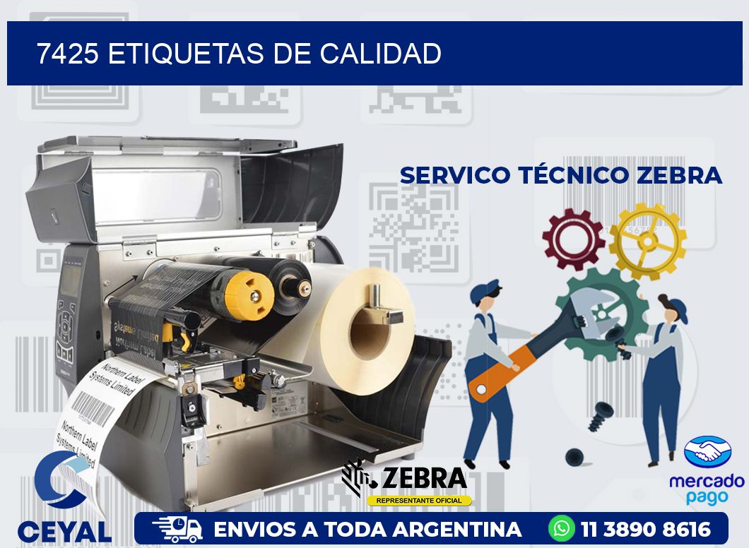 7425 ETIQUETAS DE CALIDAD