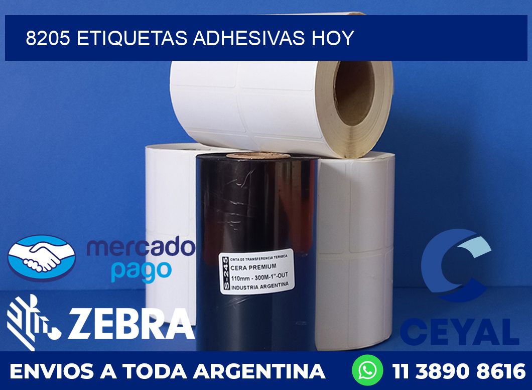 8205 ETIQUETAS ADHESIVAS HOY