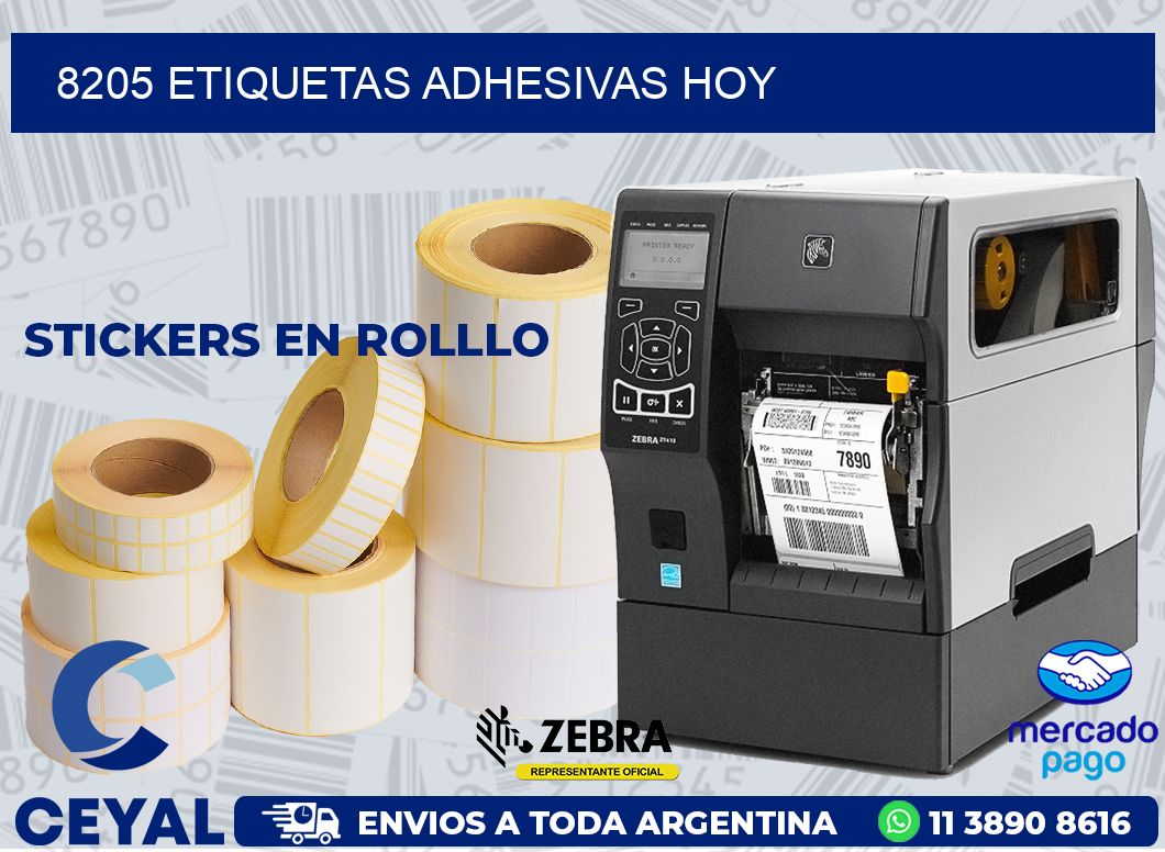 8205 ETIQUETAS ADHESIVAS HOY