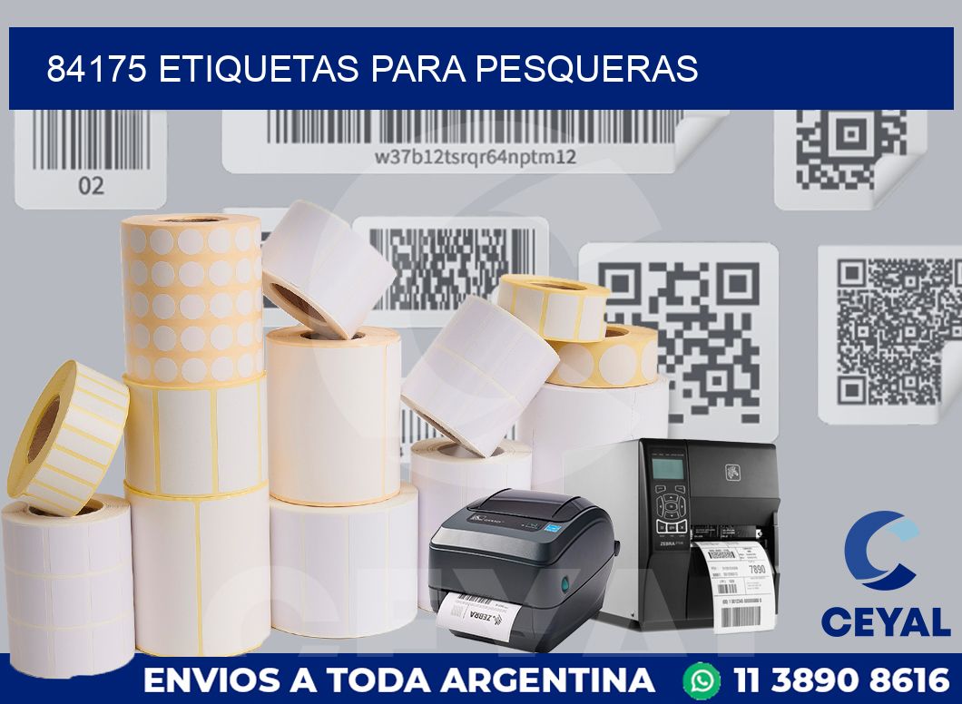 84175 ETIQUETAS PARA PESQUERAS