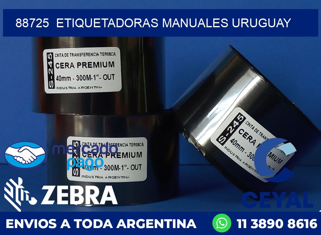 88725  ETIQUETADORAS MANUALES URUGUAY