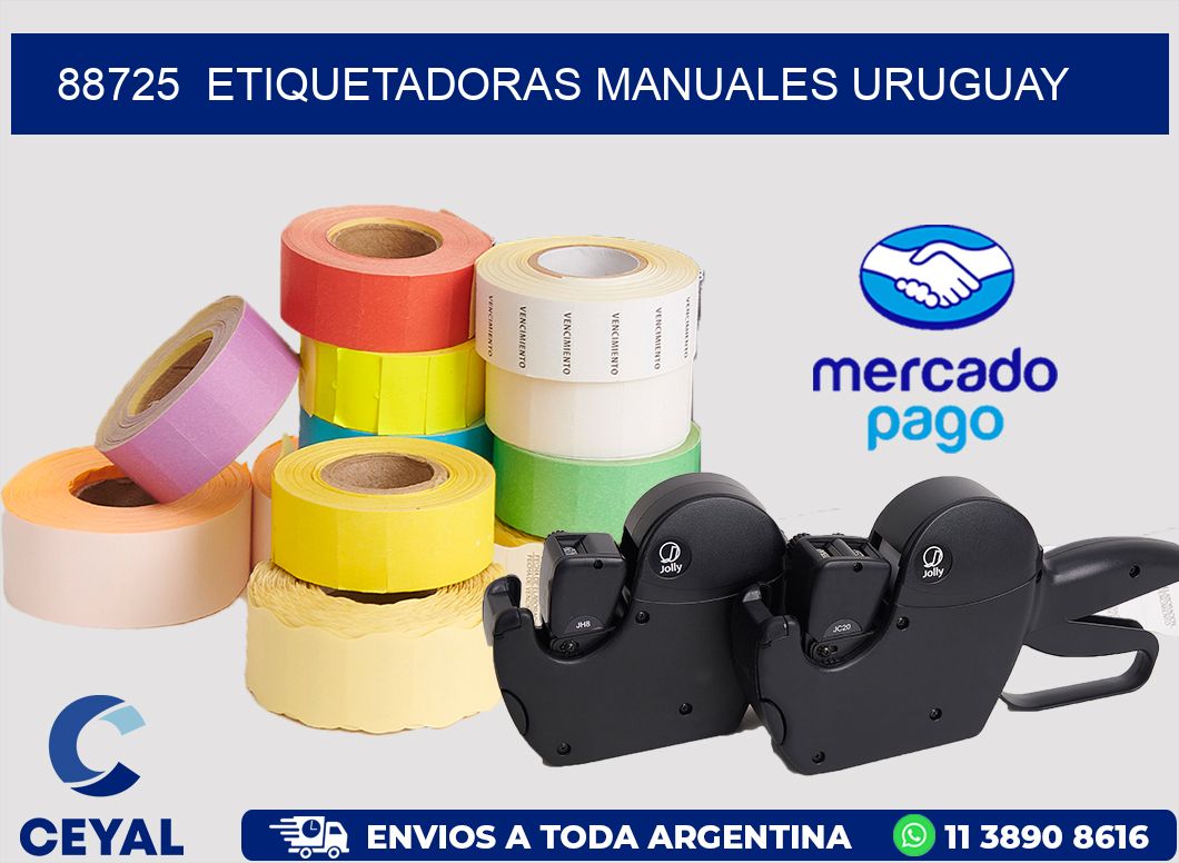 88725  ETIQUETADORAS MANUALES URUGUAY