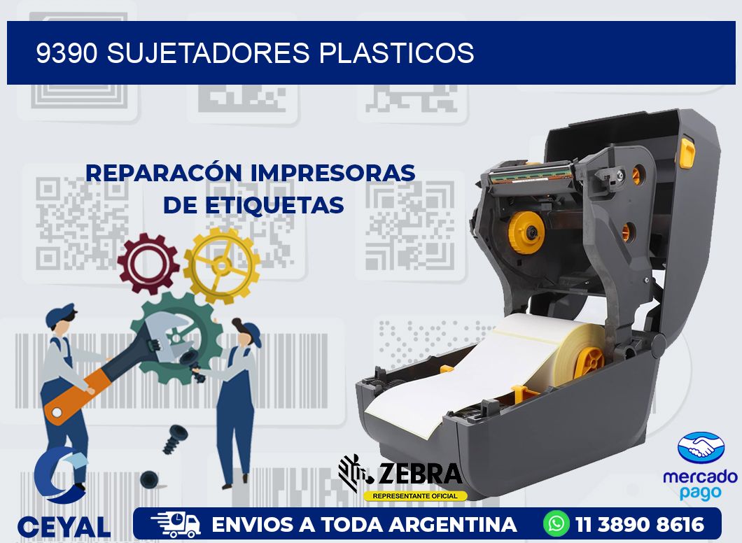 9390 SUJETADORES PLASTICOS
