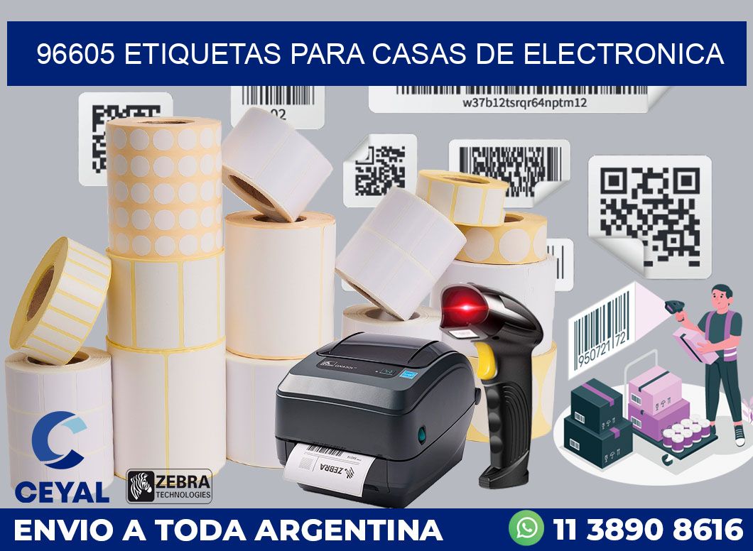 96605 ETIQUETAS PARA CASAS DE ELECTRONICA