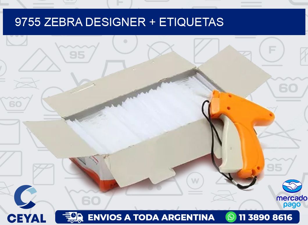 9755 ZEBRA DESIGNER + ETIQUETAS