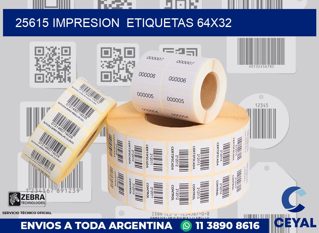25615 impresion  etiquetas 64x32