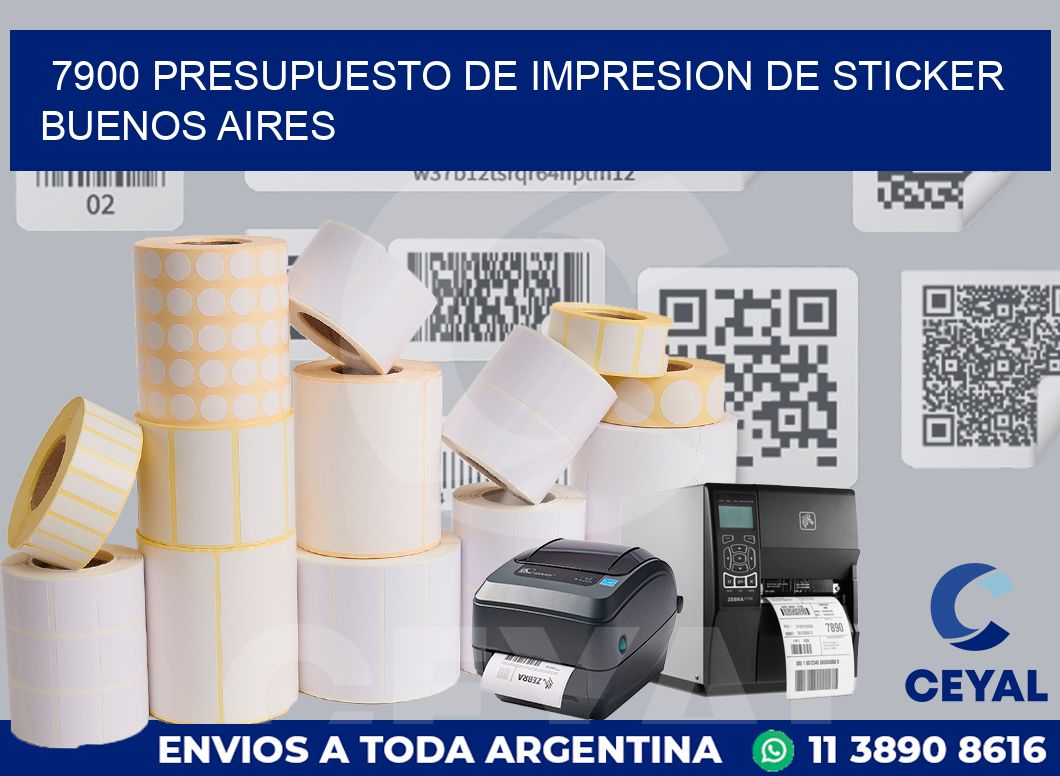 7900 PRESUPUESTO DE IMPRESION DE STICKER BUENOS AIRES