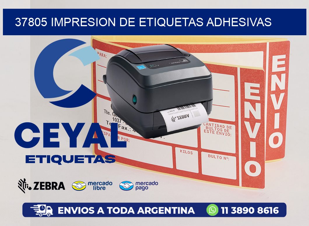 37805 IMPRESION DE ETIQUETAS ADHESIVAS