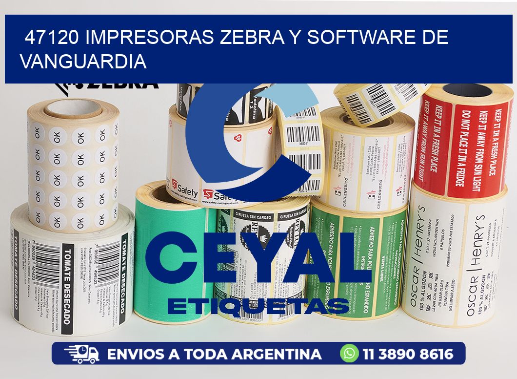 47120 Impresoras Zebra y Software de Vanguardia