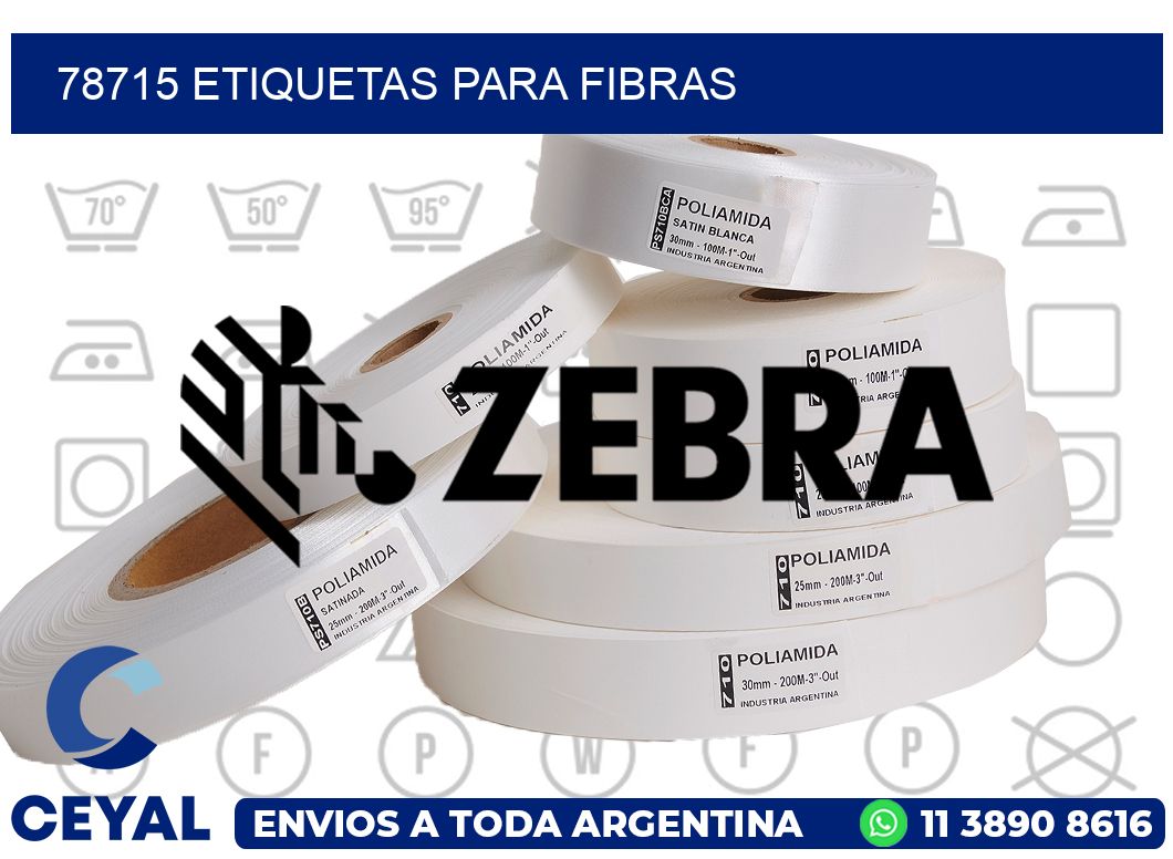 78715 ETIQUETAS PARA FIBRAS