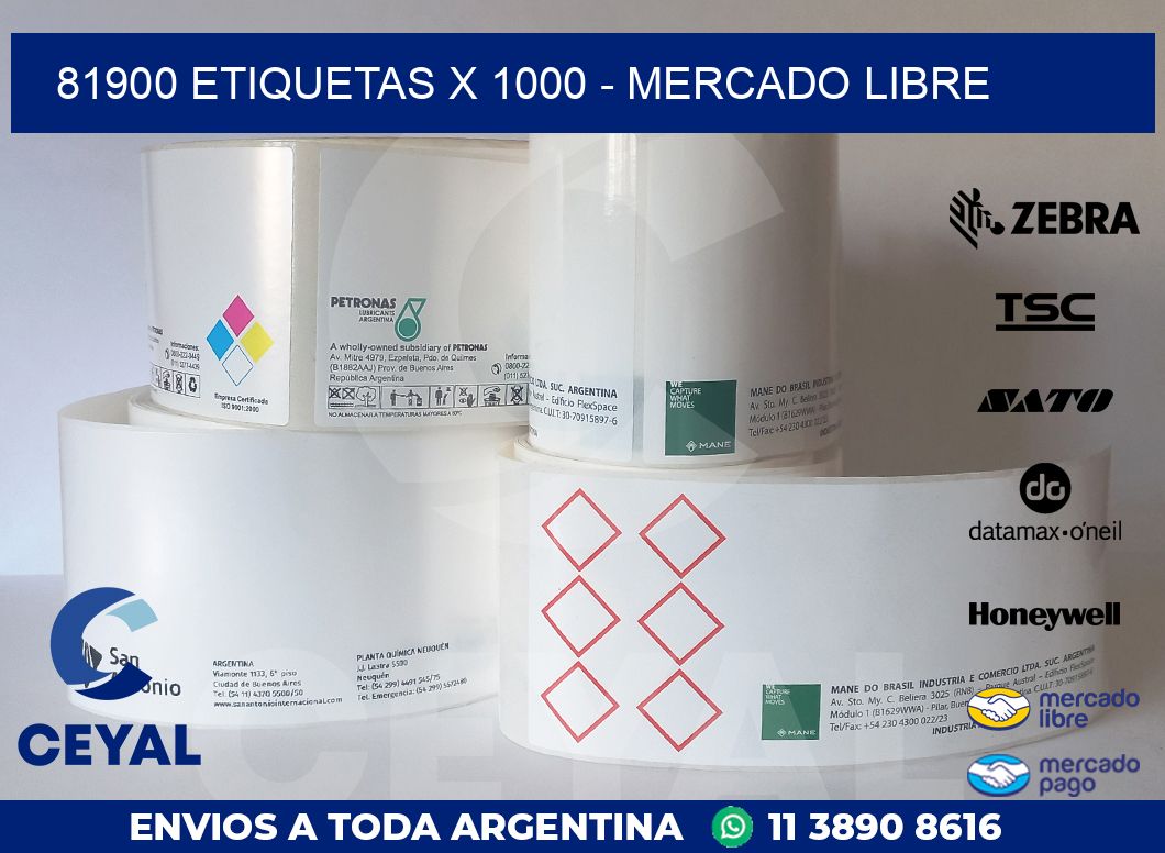 81900 ETIQUETAS X 1000 – MERCADO LIBRE