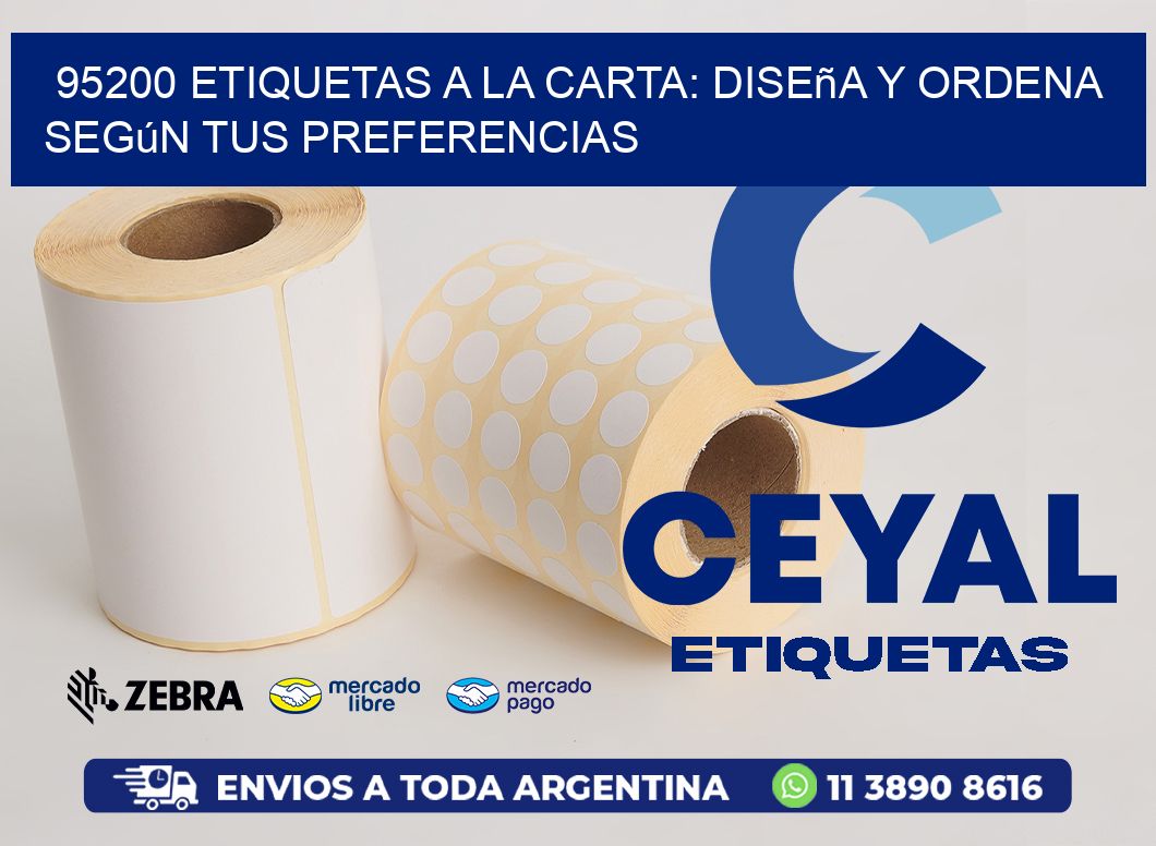 95200 Etiquetas a la Carta: Diseña y Ordena según tus Preferencias