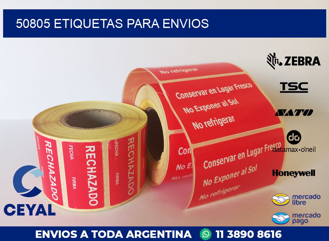 50805 ETIQUETAS PARA ENVIOS