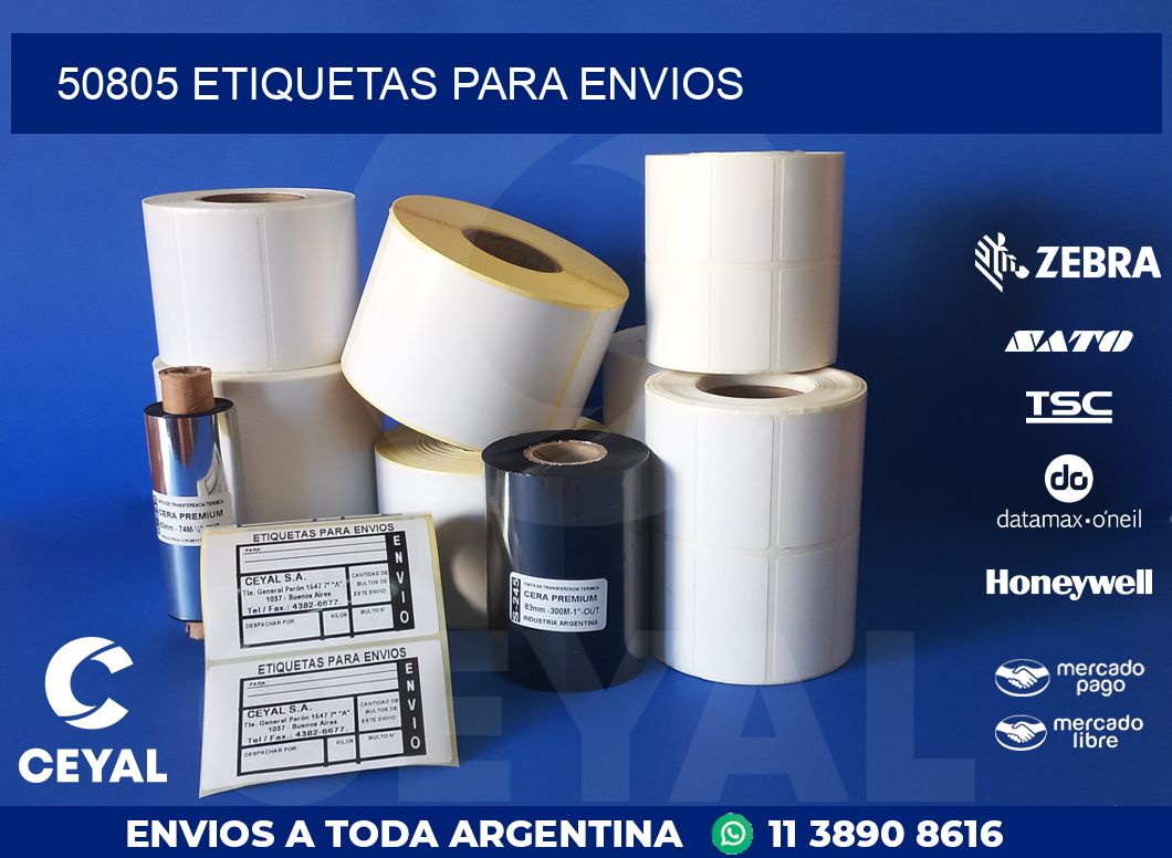 50805 ETIQUETAS PARA ENVIOS