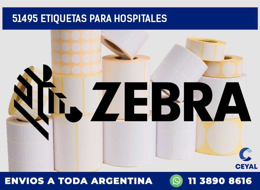 51495 ETIQUETAS PARA HOSPITALES