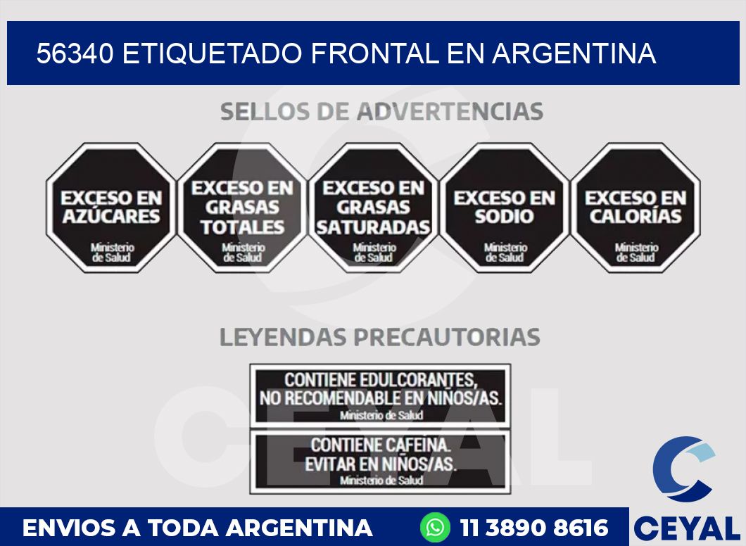 56340 ETIQUETADO FRONTAL EN ARGENTINA