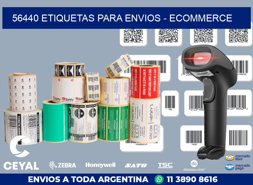 56440 ETIQUETAS PARA ENVIOS – ECOMMERCE