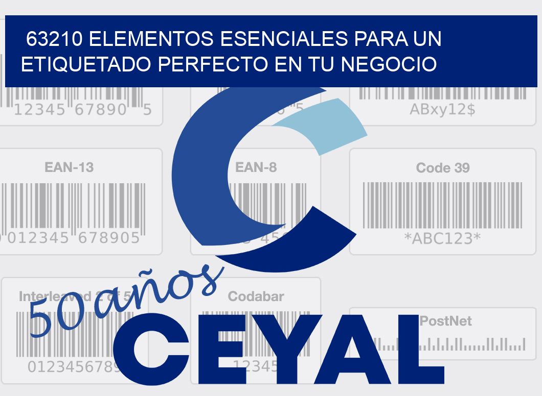 63210 ELEMENTOS ESENCIALES PARA UN ETIQUETADO PERFECTO EN TU NEGOCIO