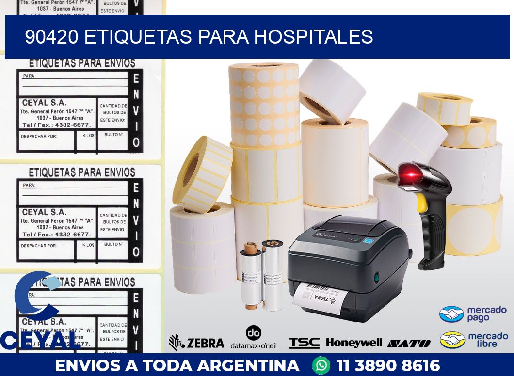 90420 ETIQUETAS PARA HOSPITALES