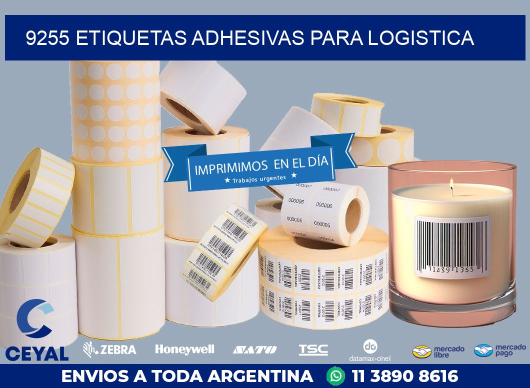 9255 ETIQUETAS ADHESIVAS PARA LOGISTICA
