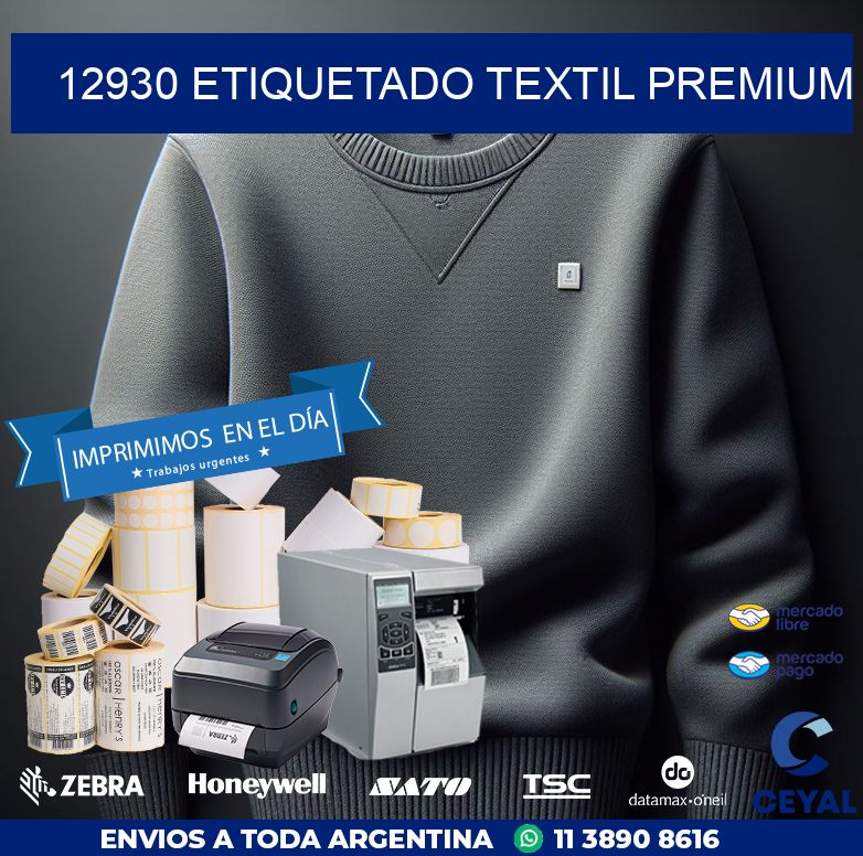 12930 ETIQUETADO TEXTIL PREMIUM