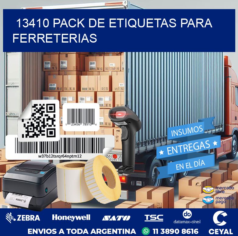 13410 PACK DE ETIQUETAS PARA FERRETERIAS