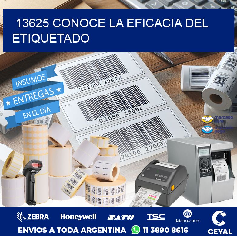 13625 CONOCE LA EFICACIA DEL ETIQUETADO