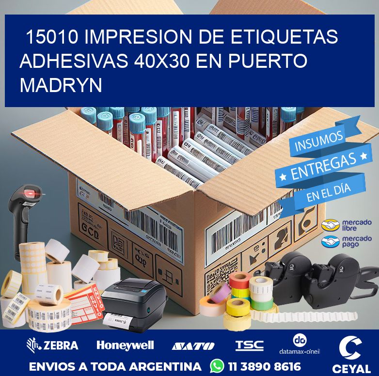 15010 IMPRESION DE ETIQUETAS ADHESIVAS 40X30 EN PUERTO MADRYN