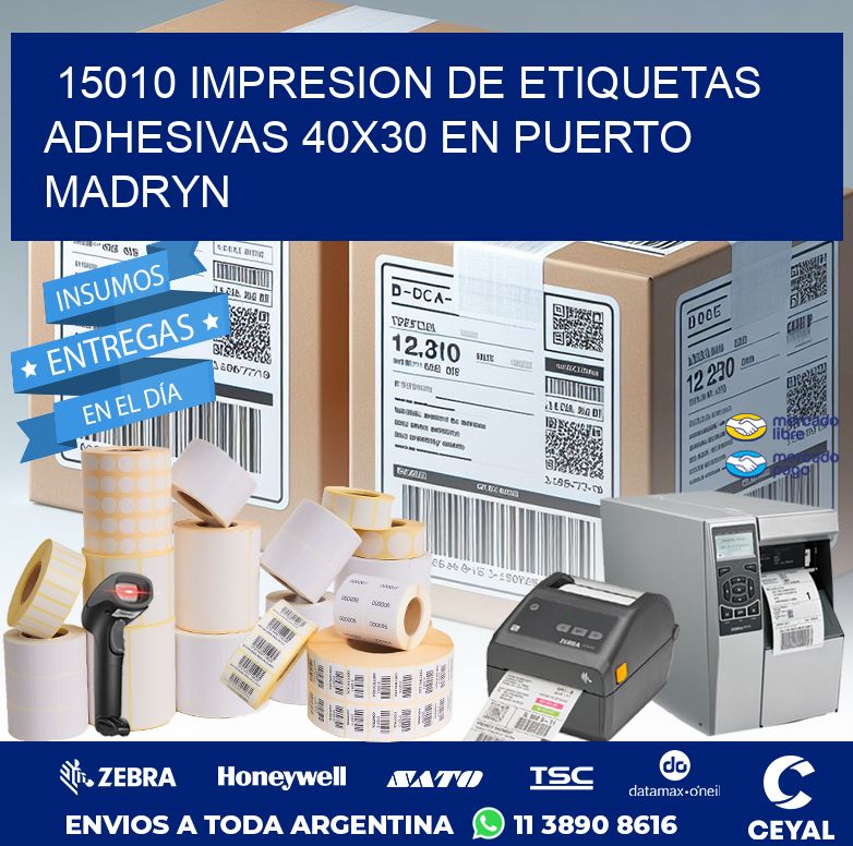 15010 IMPRESION DE ETIQUETAS ADHESIVAS 40X30 EN PUERTO MADRYN
