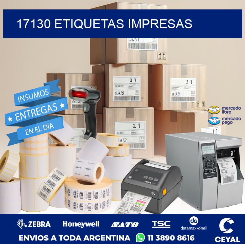 17130 ETIQUETAS IMPRESAS