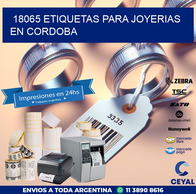 18065 ETIQUETAS PARA JOYERIAS EN CORDOBA