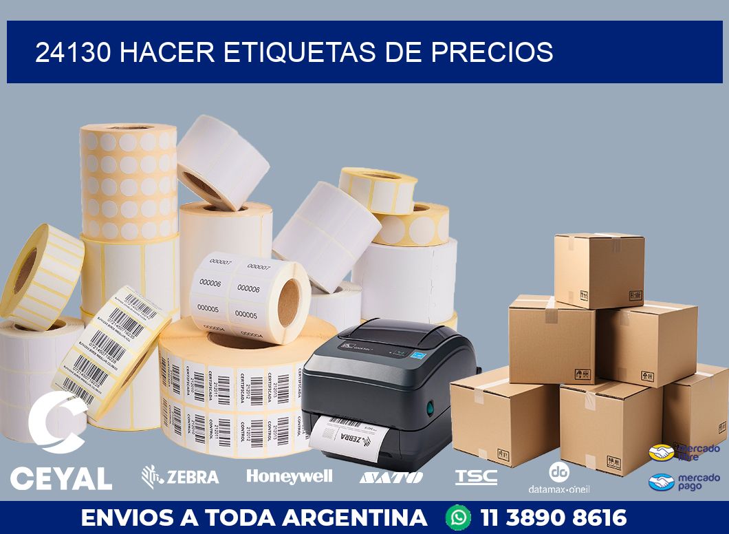 24130 HACER ETIQUETAS DE PRECIOS