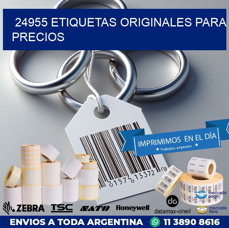 24955 ETIQUETAS ORIGINALES PARA PRECIOS