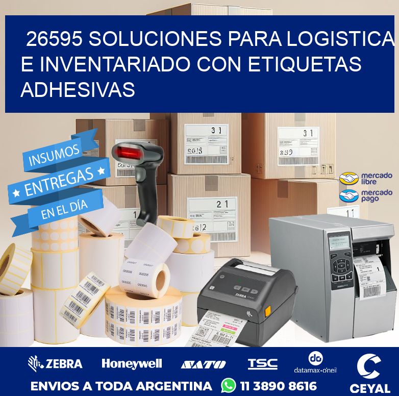 26595 SOLUCIONES PARA LOGISTICA E INVENTARIADO CON ETIQUETAS ADHESIVAS