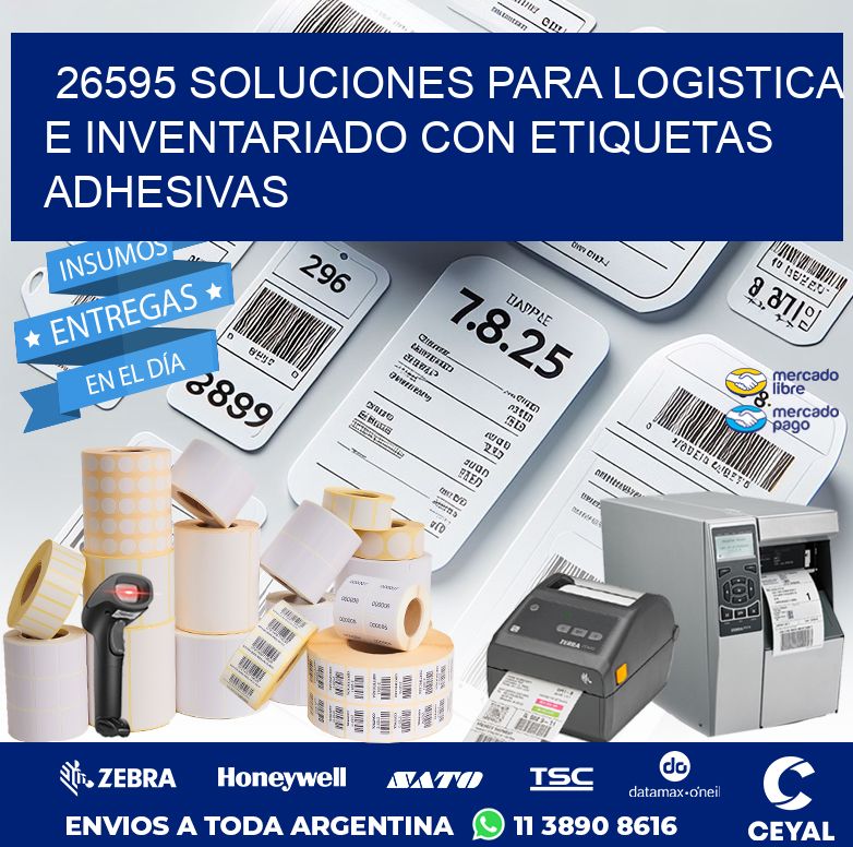 26595 SOLUCIONES PARA LOGISTICA E INVENTARIADO CON ETIQUETAS ADHESIVAS