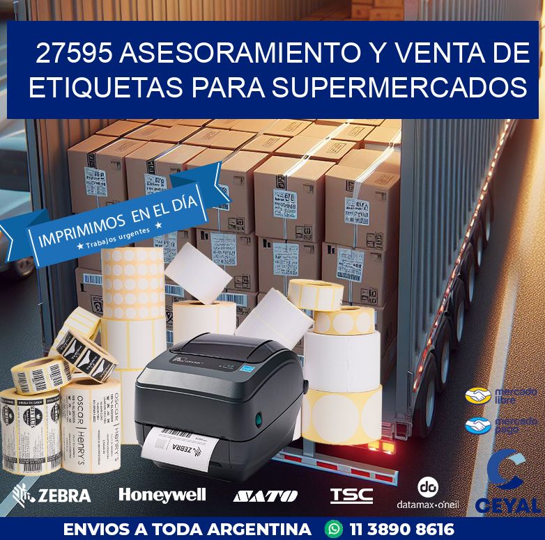 27595 ASESORAMIENTO Y VENTA DE ETIQUETAS PARA SUPERMERCADOS