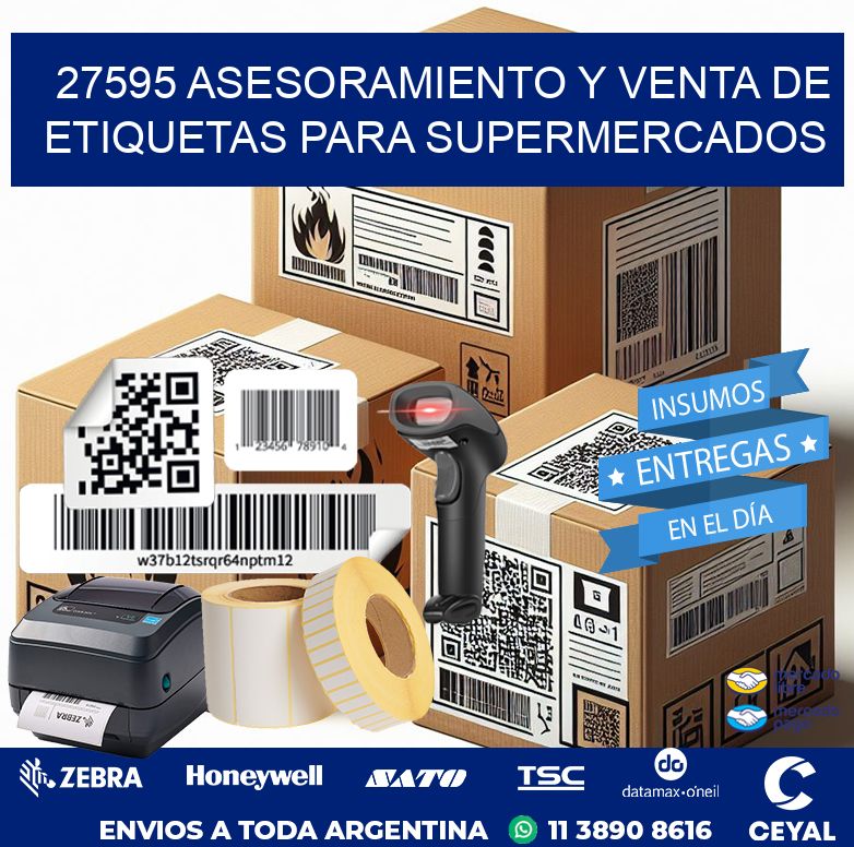27595 ASESORAMIENTO Y VENTA DE ETIQUETAS PARA SUPERMERCADOS