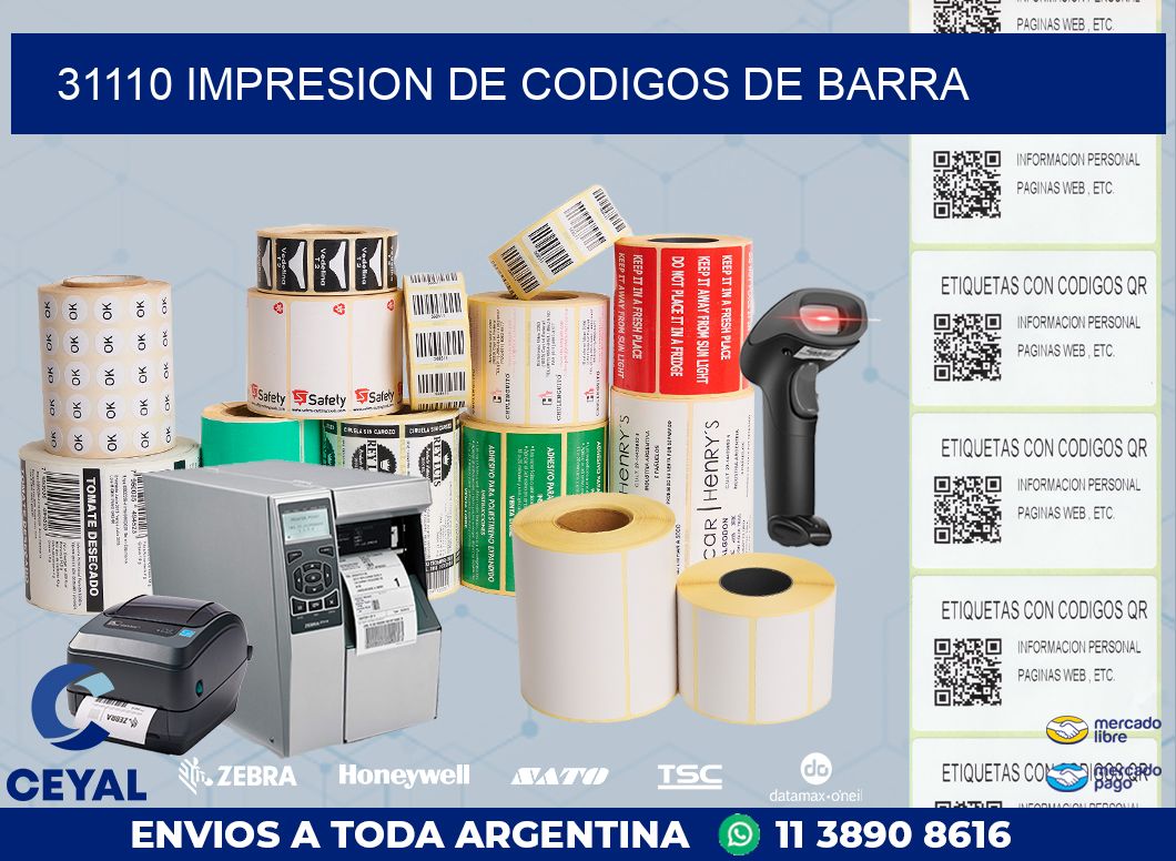 31110 IMPRESION DE CODIGOS DE BARRA
