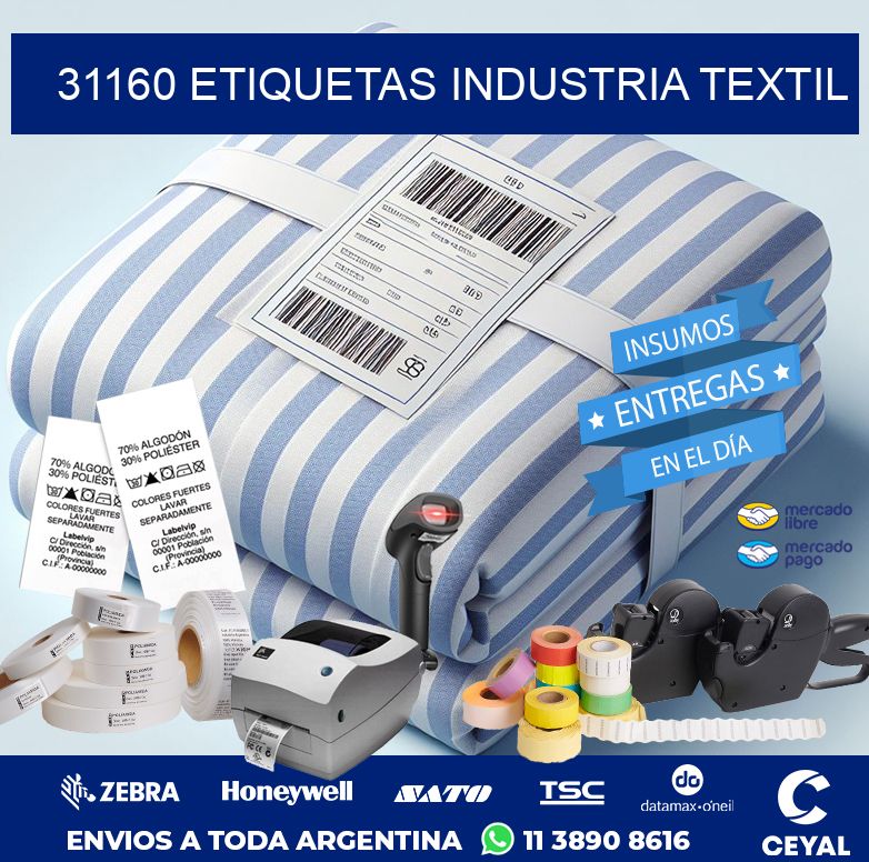 31160 ETIQUETAS INDUSTRIA TEXTIL